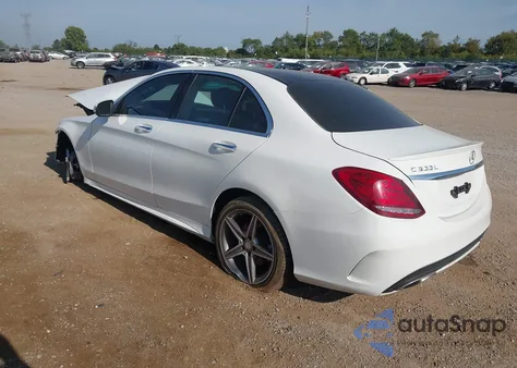 2016 Mercedes-Benz C 300 Sport 4Matic from USA, damaged, VIN 55SWF4KB4GU153764